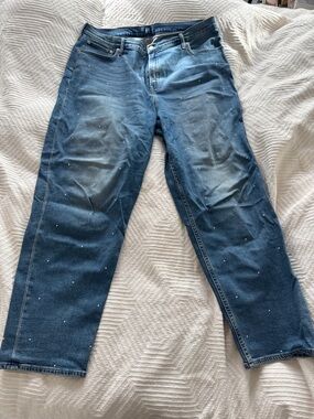 Gap Studded Cheeky Straight Jeans